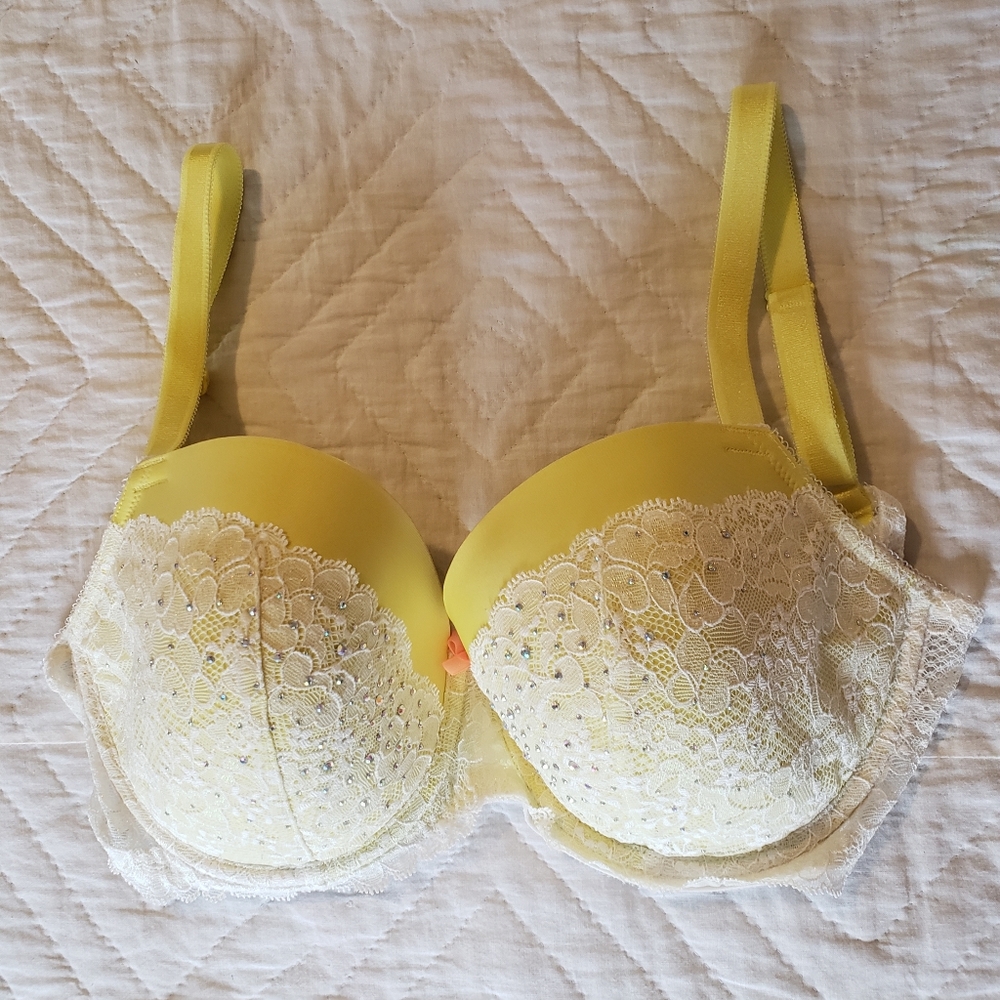 Victoria's Secret Dream Angels Lined Demi Bra 36DD